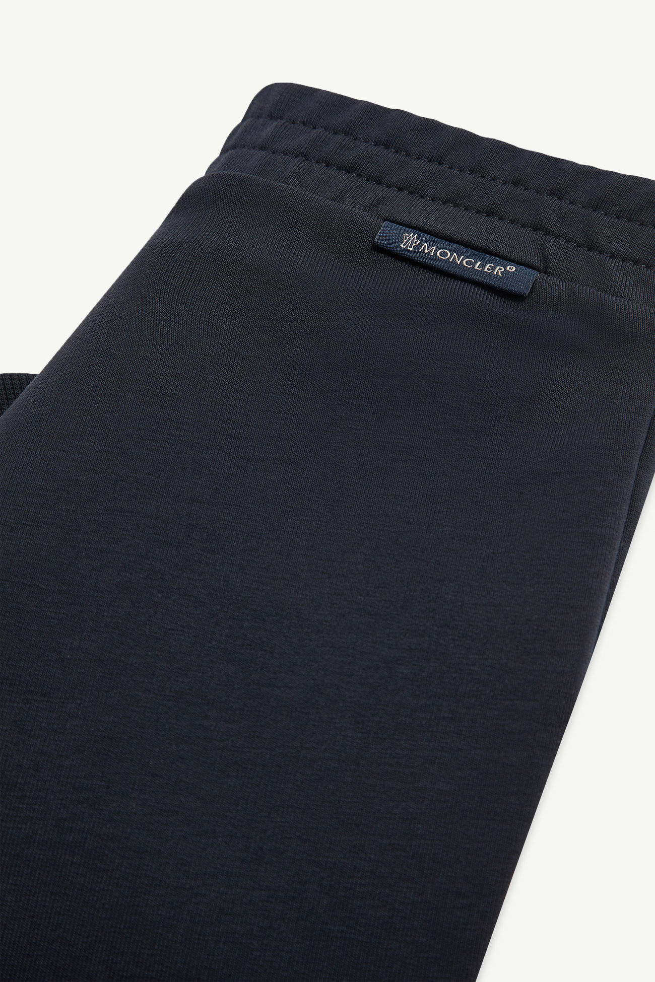Pixel Logo Cotton Sweatsuit Set Boy Night Blue Moncler 3
