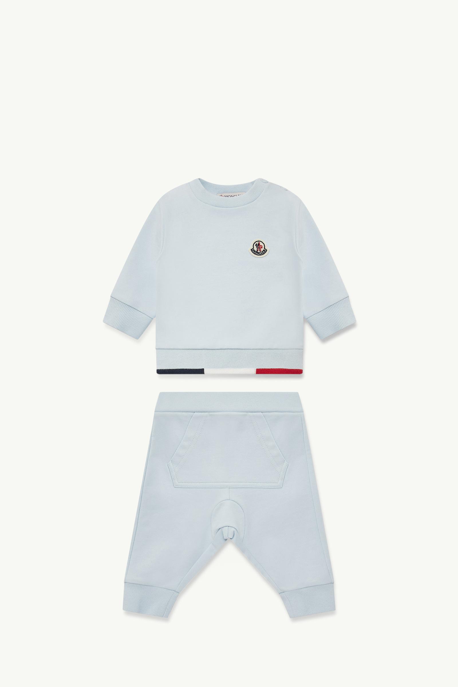 Tricolor-Trimmed Cotton Tracksuit Set_findInBoutique_image