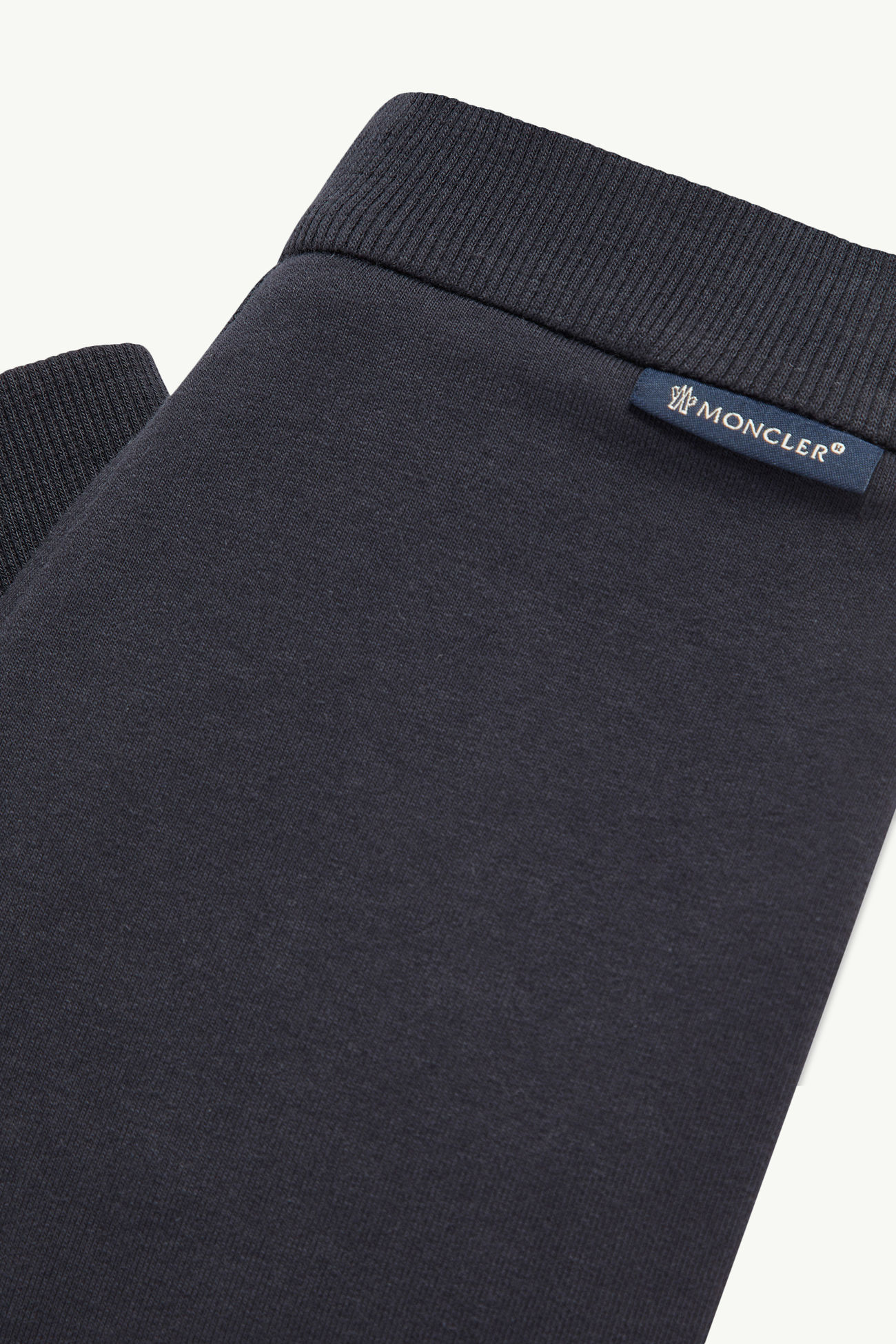 Trainingsanzug aus Baumwolle mit dreifarbigem Besatz Jungen Navyblau Moncler 4