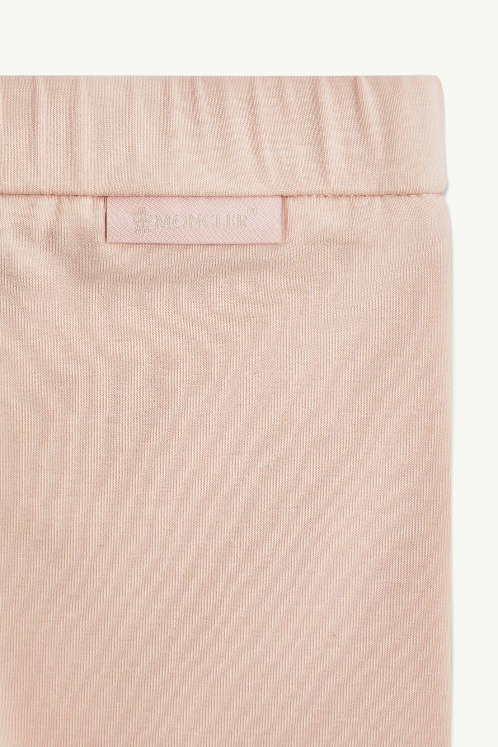 Ruffle-Trimmed Cotton Set Girl White & Pink Moncler 3