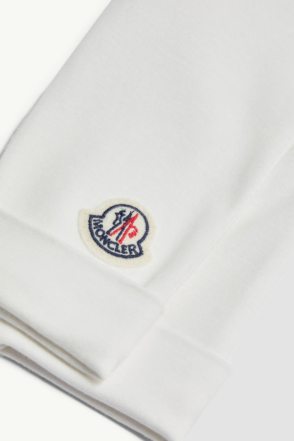 Teddy Bear Logo Cotton Set Gender Neutral White Moncler 3