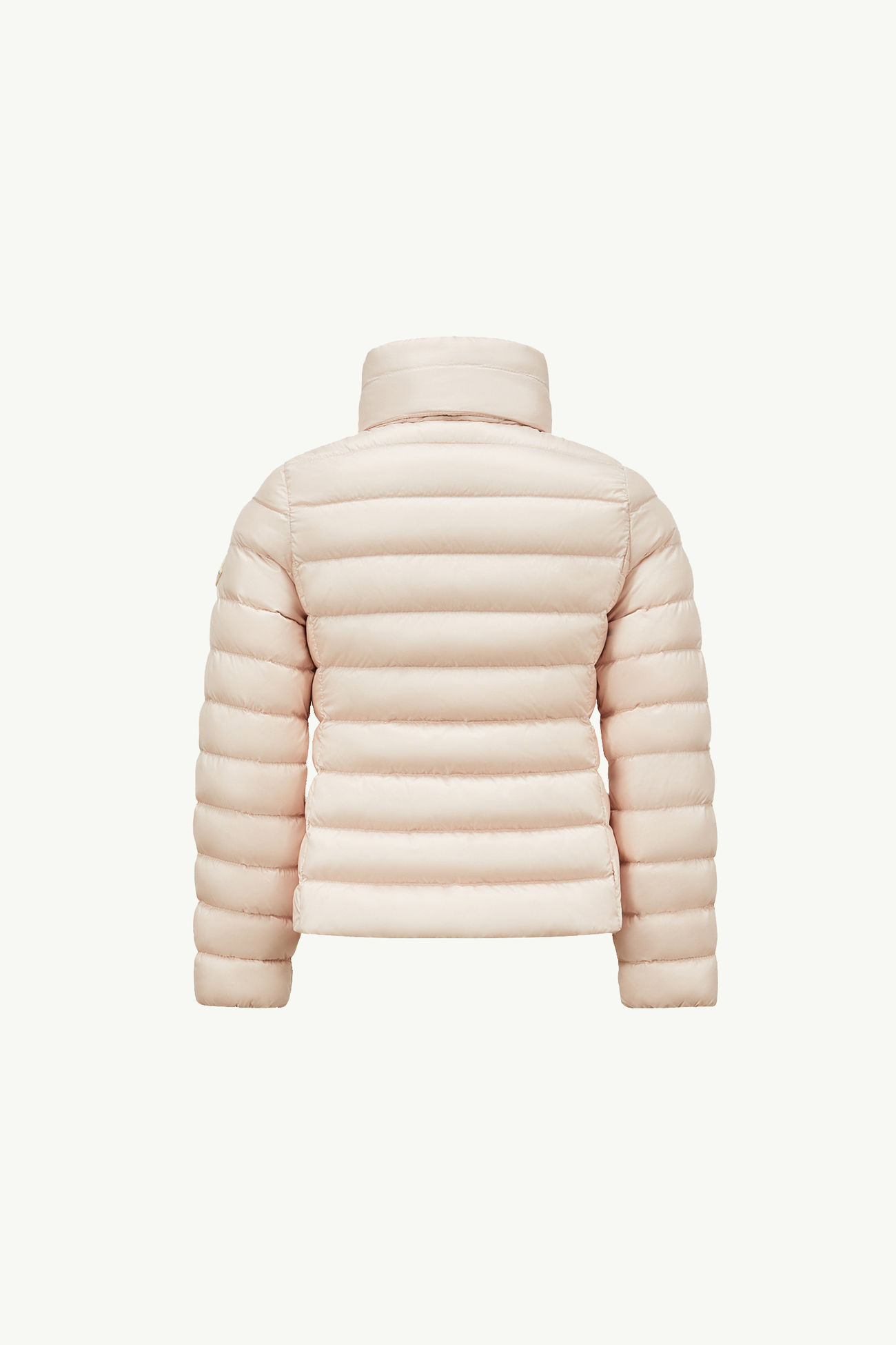 Ige kurze Daunenjacke mit Kapuze Mädchen Hellpink Moncler 1