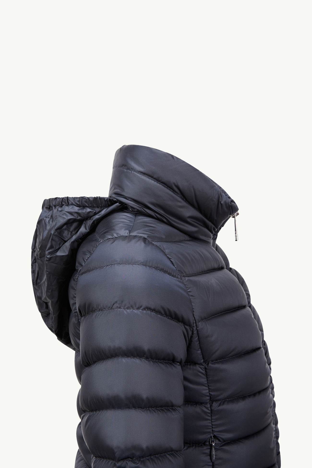 Piumino Ige con cappuccio Bambina Blu Navy Moncler 3