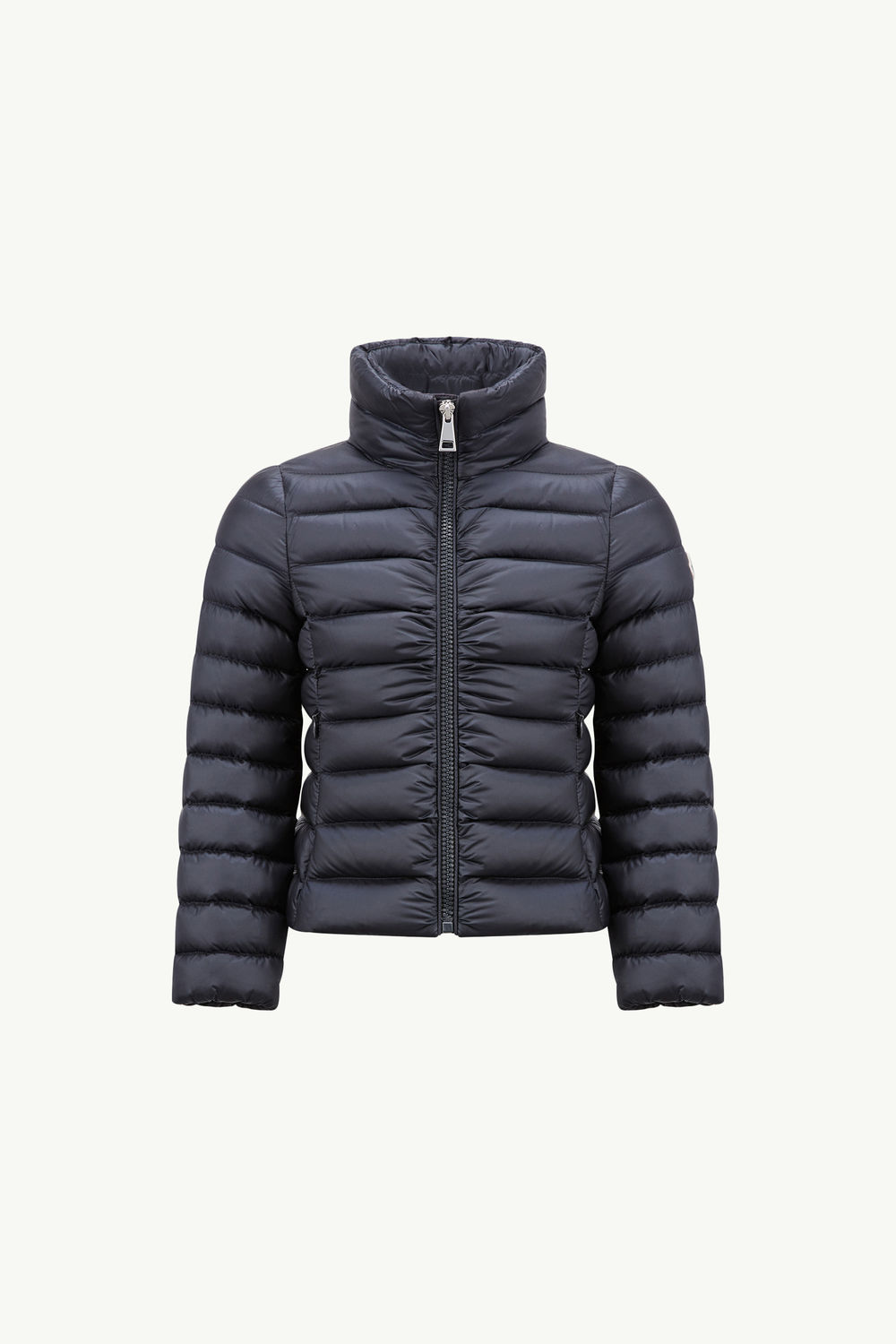 Ige Hooded Down Jacket Girl Navy Blue Moncler 0