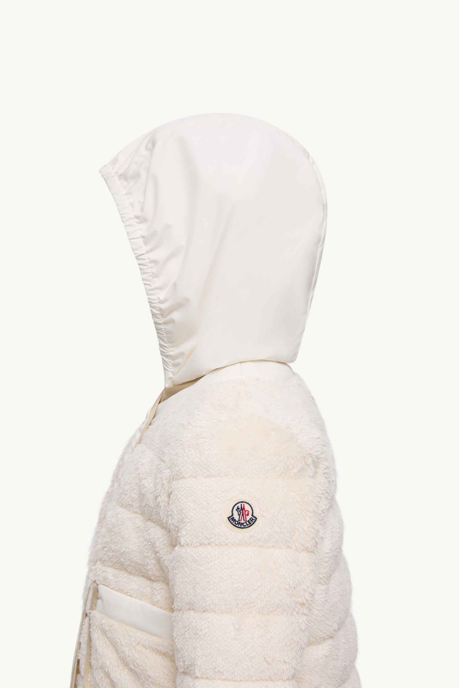 Udas Teddy Hooded Down Jacket Girl Light Beige Moncler 1