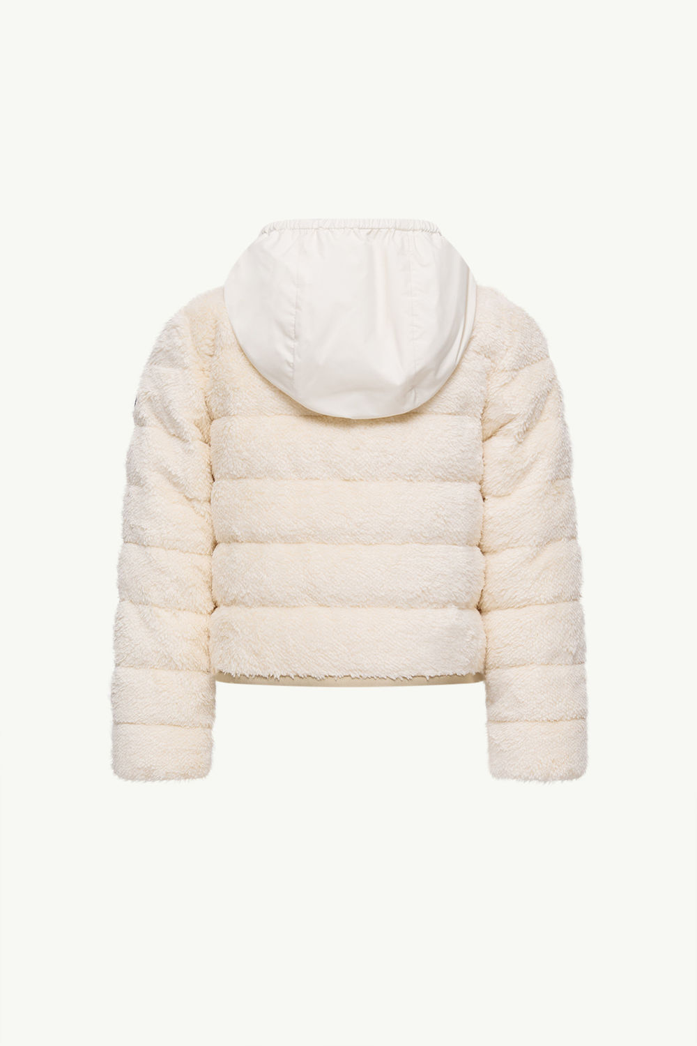 Udas Teddy Hooded Down Jacket Girl Light Beige Moncler 2