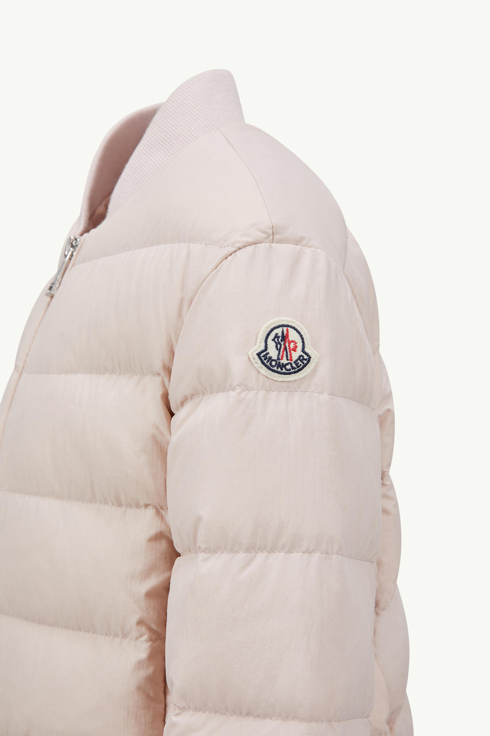 Pailly Down Bomber Jacket Girl Light Pink Moncler 3