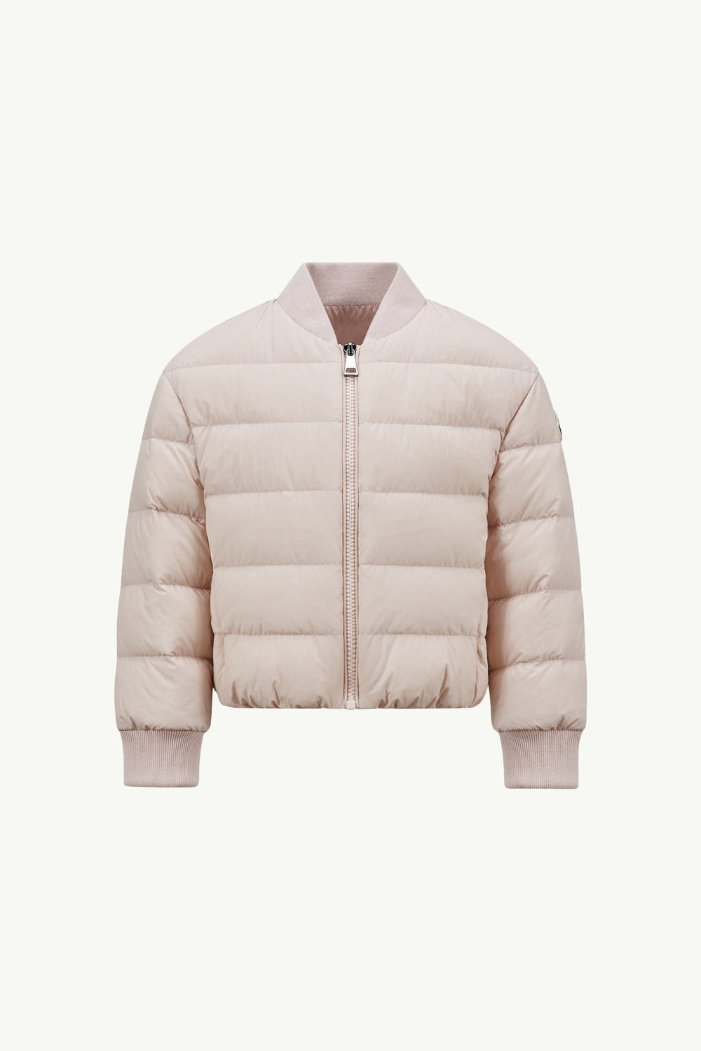 Pailly Down Bomber Jacket Girl Light Pink Moncler 0