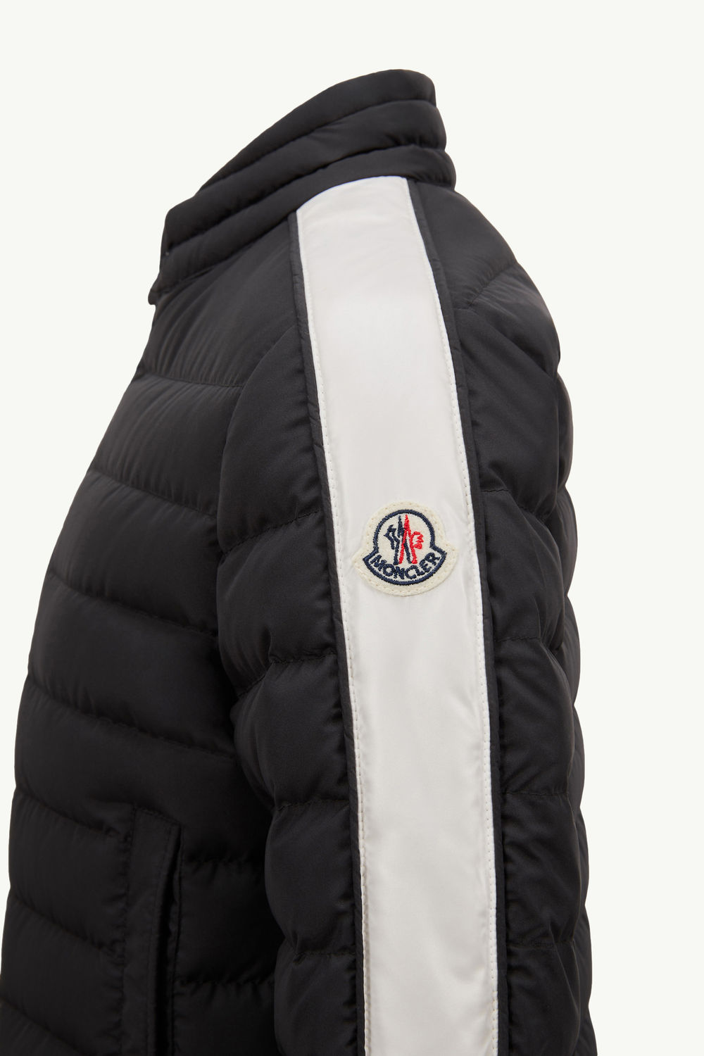 Jacobus Down Biker Jacket Boy Black Moncler 3