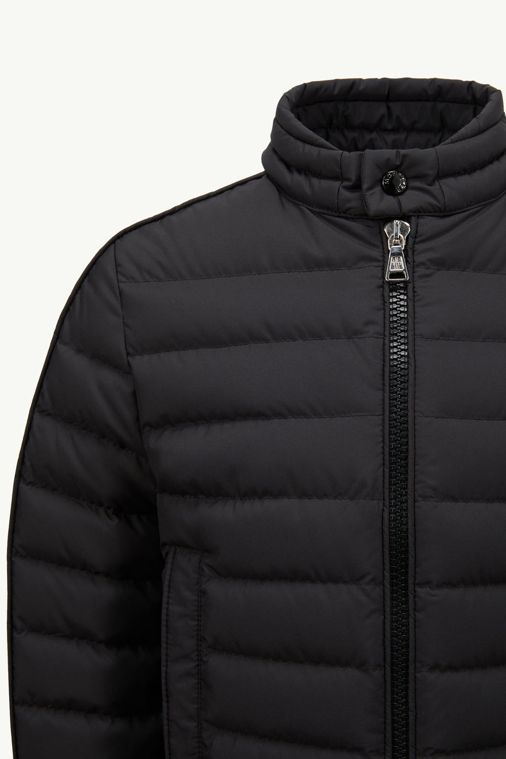 Jacobus Down Biker Jacket Boy Black Moncler 4