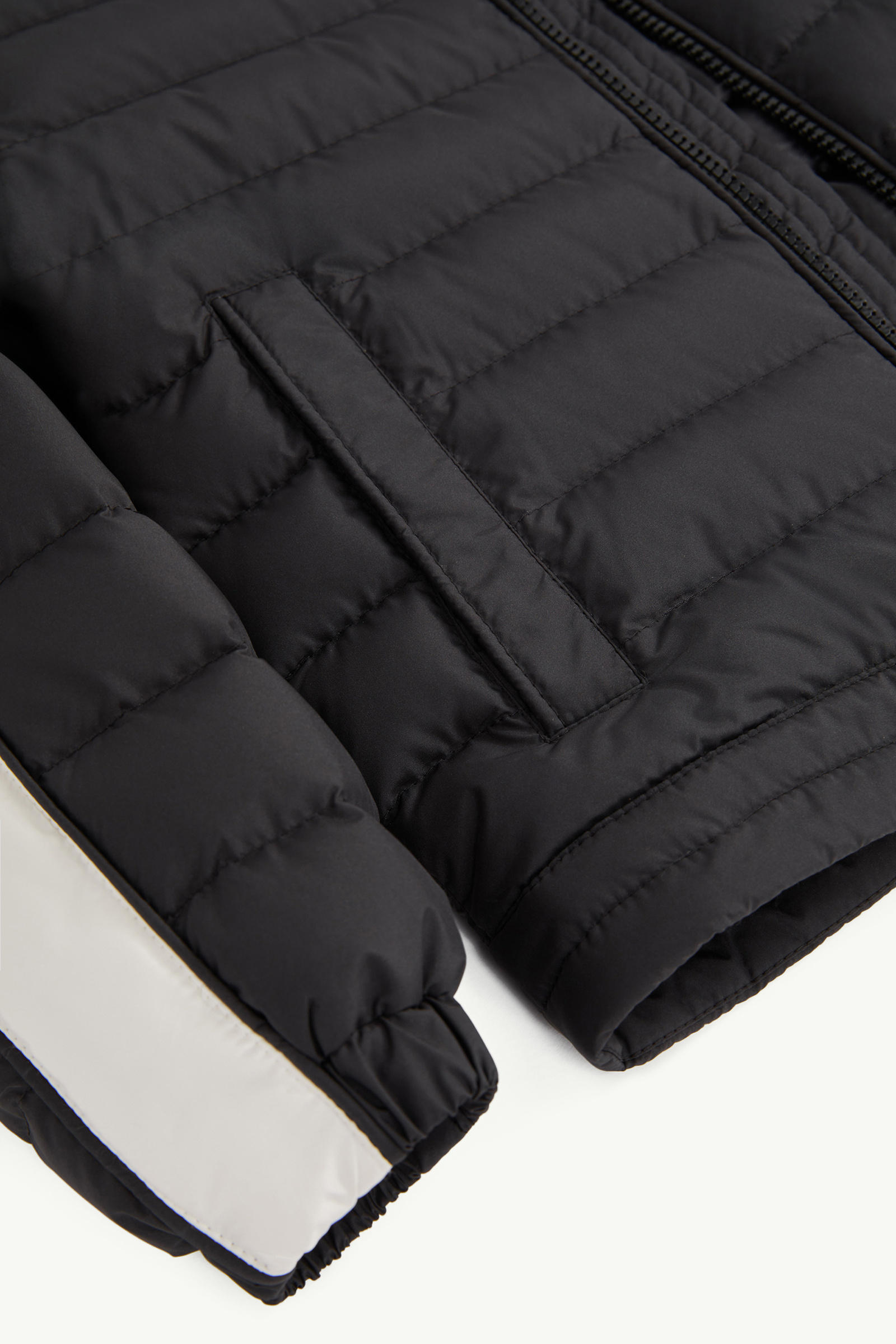 Jacobus Down Biker Jacket Boy Black Moncler 5