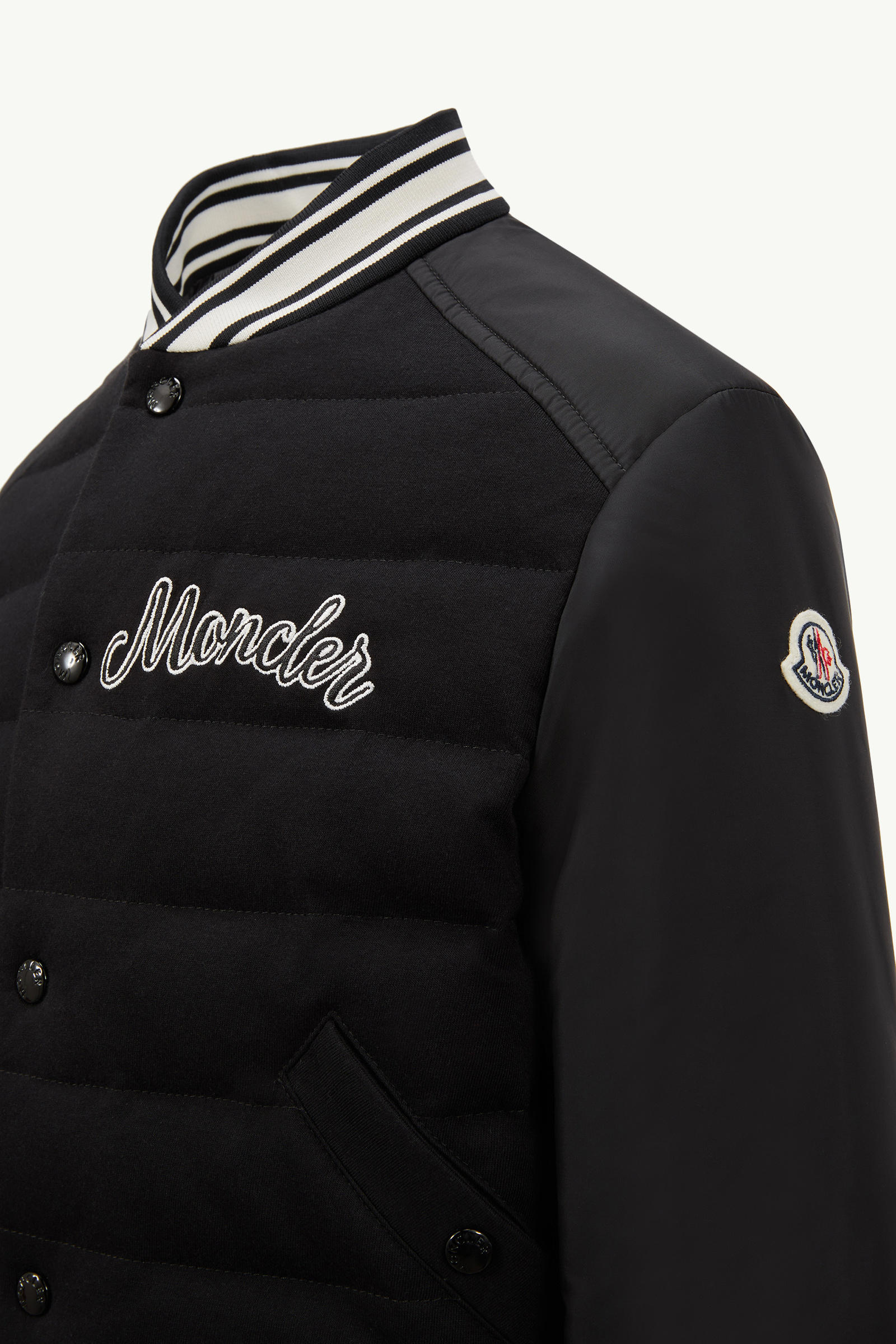 Giacca bomber imbottita Dieter Bambino Nero Moncler 3