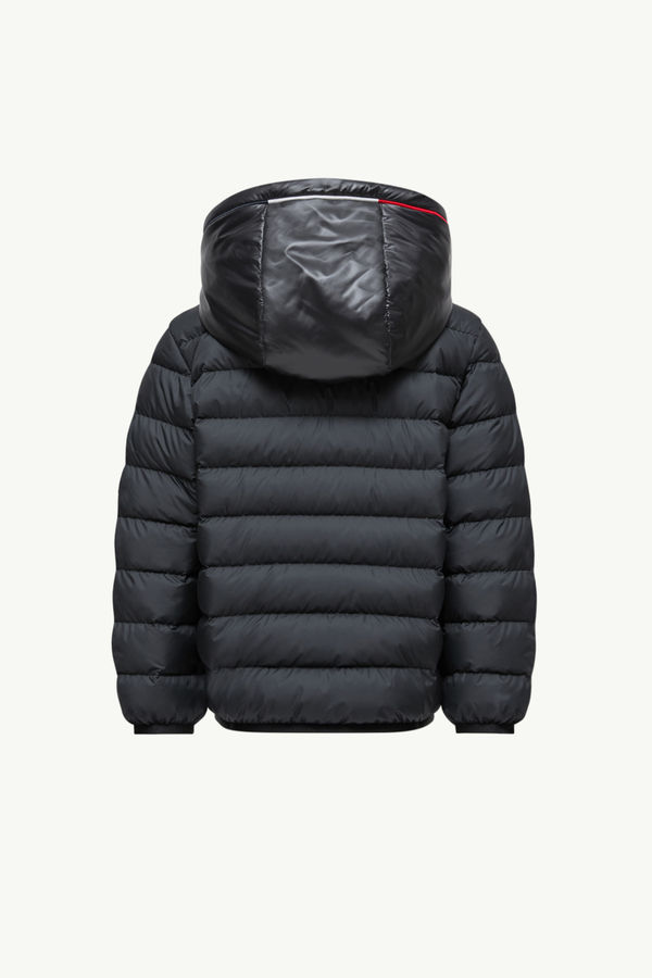 Arnaldo Hooded Down Jacket Boy Black Moncler 2