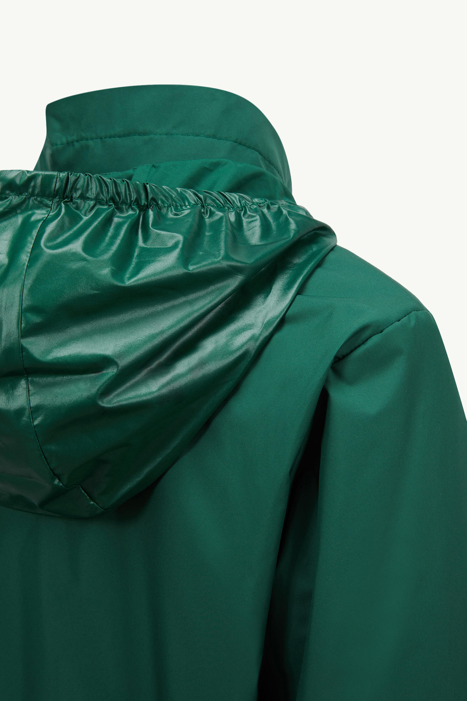 Corin Hooded Jacket Boy Leaf Green Moncler 4