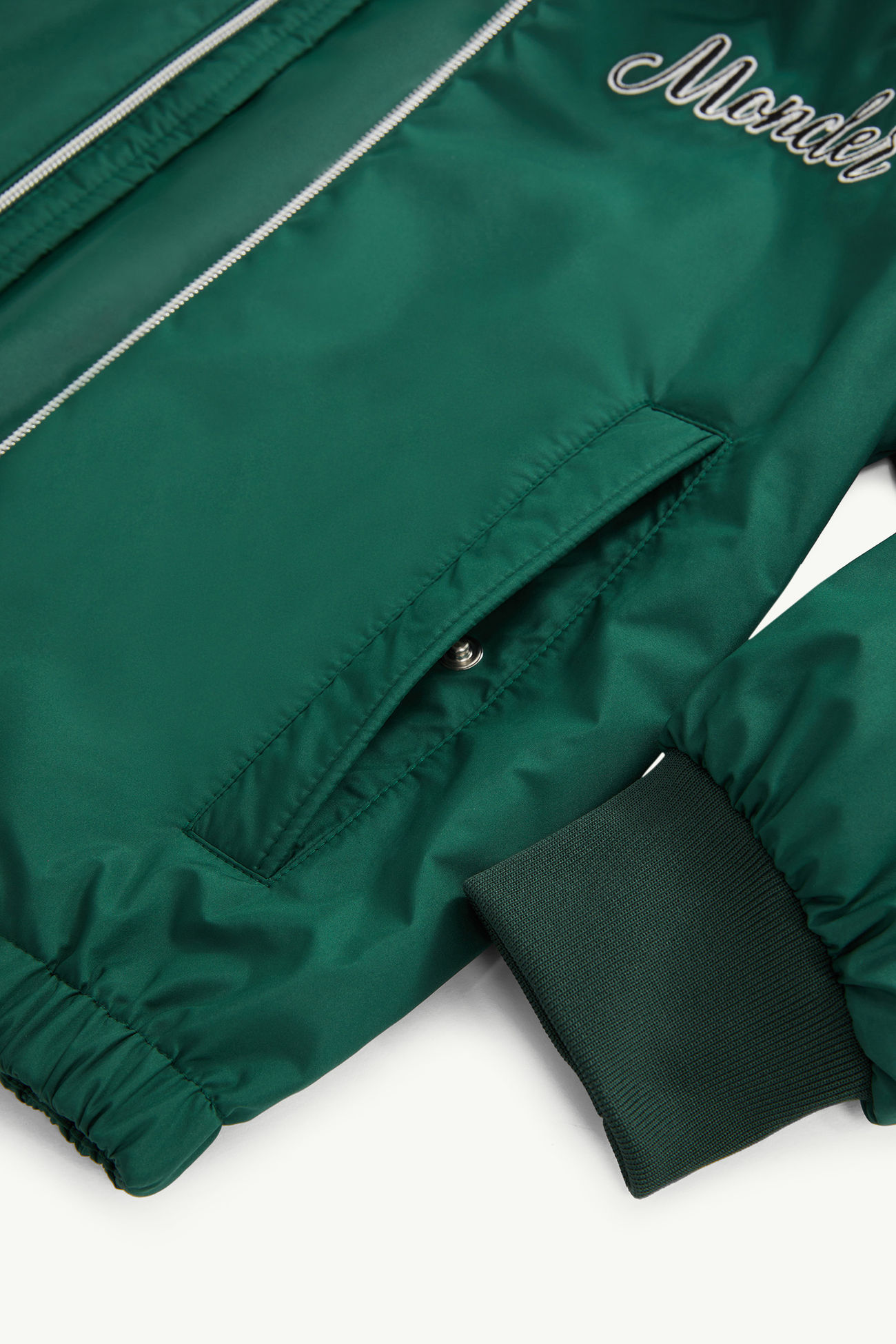 Corin男童连帽夹克外套 男童 叶绿色 Moncler 5