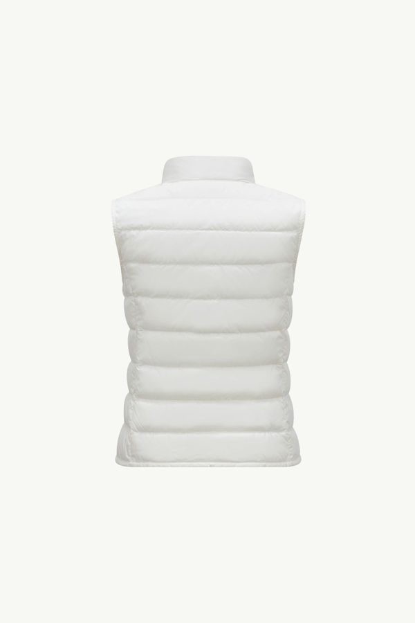 Liane Packable Down Gilet Girl White Moncler 2