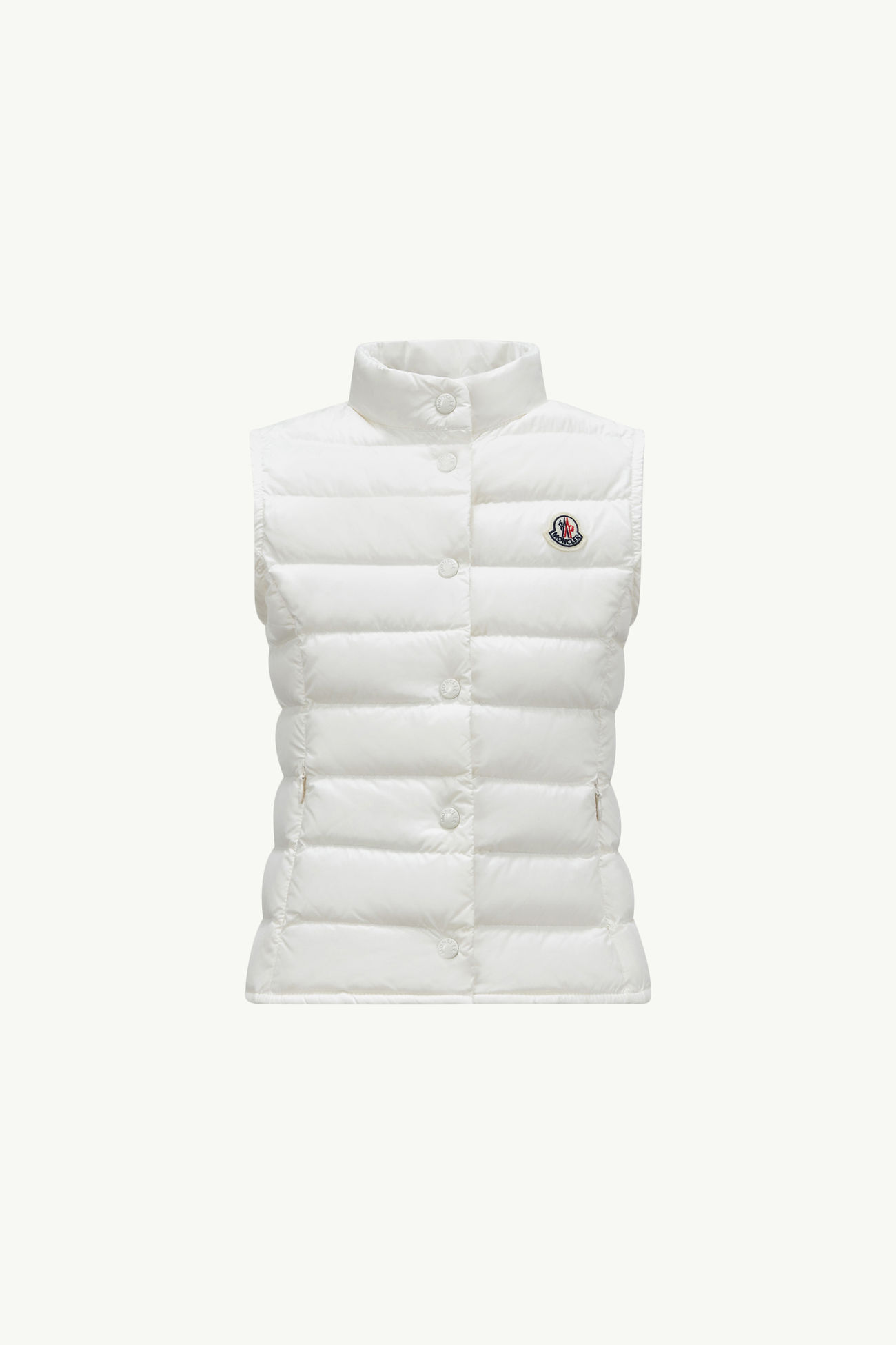 Gilet imbottito Liane ripiegabile Bambina Bianco Moncler 0