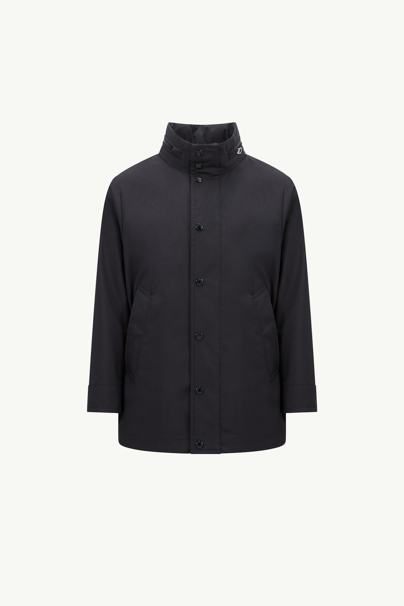 Dudlei Hooded Parka Jacket Boy Dark Blue Moncler 0