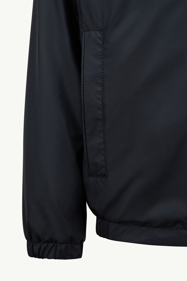 Warne Hooded Jacket Boy Dark Blue Moncler 4