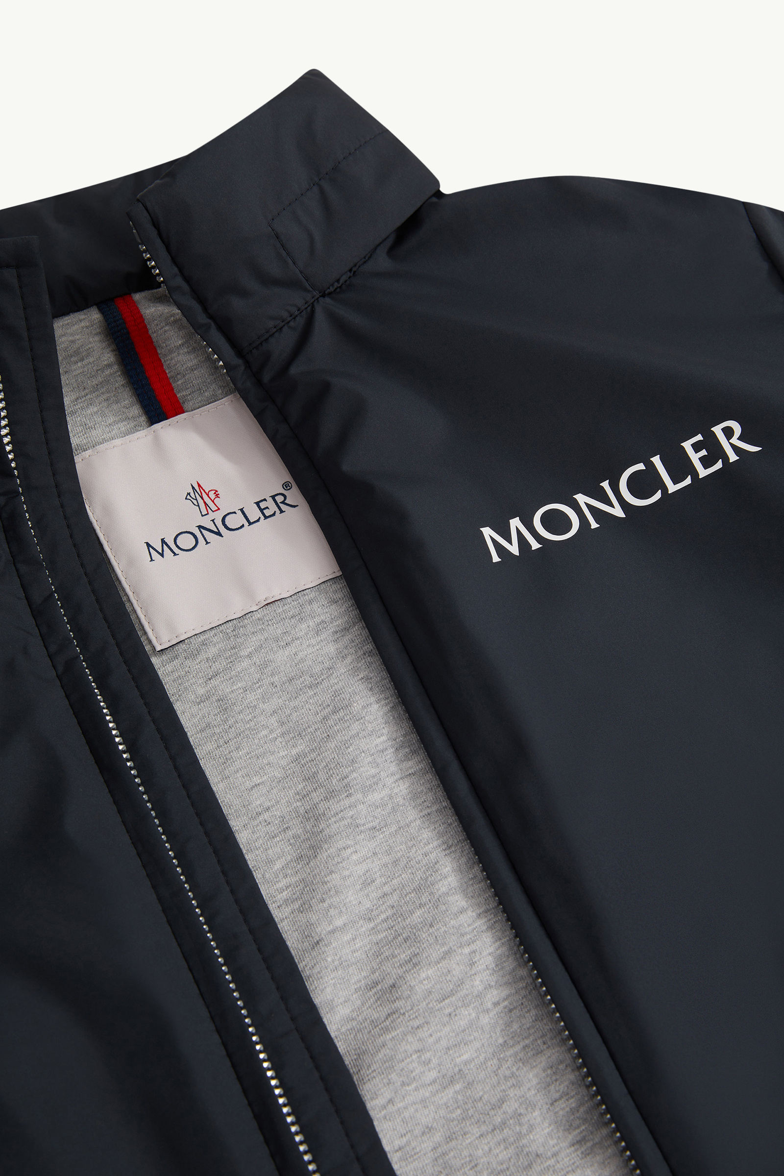 Warne Hooded Jacket Boy Dark Blue Moncler 5
