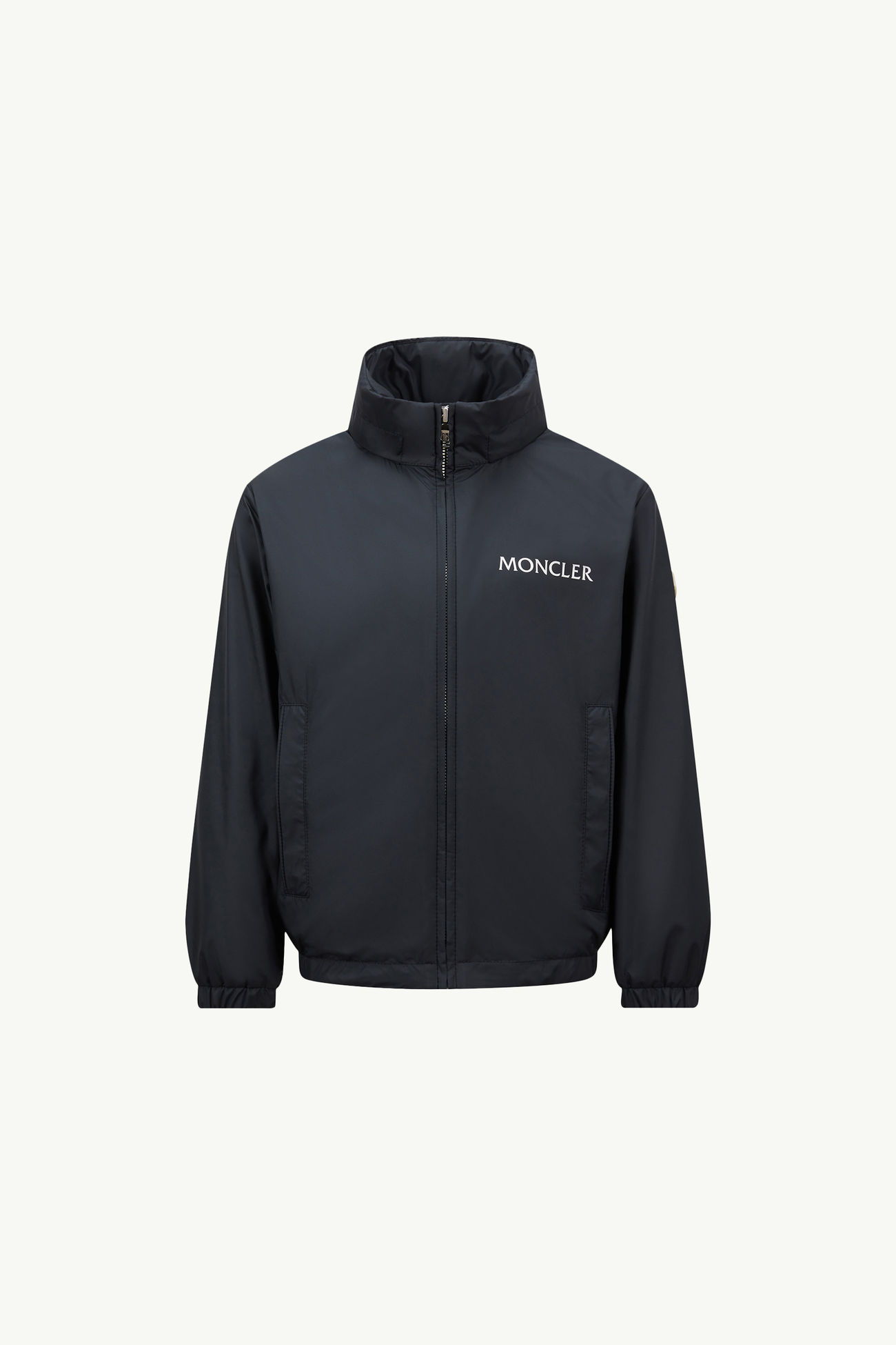 Giacca con cappuccio Warne Bambino Blu Scuro Moncler 0