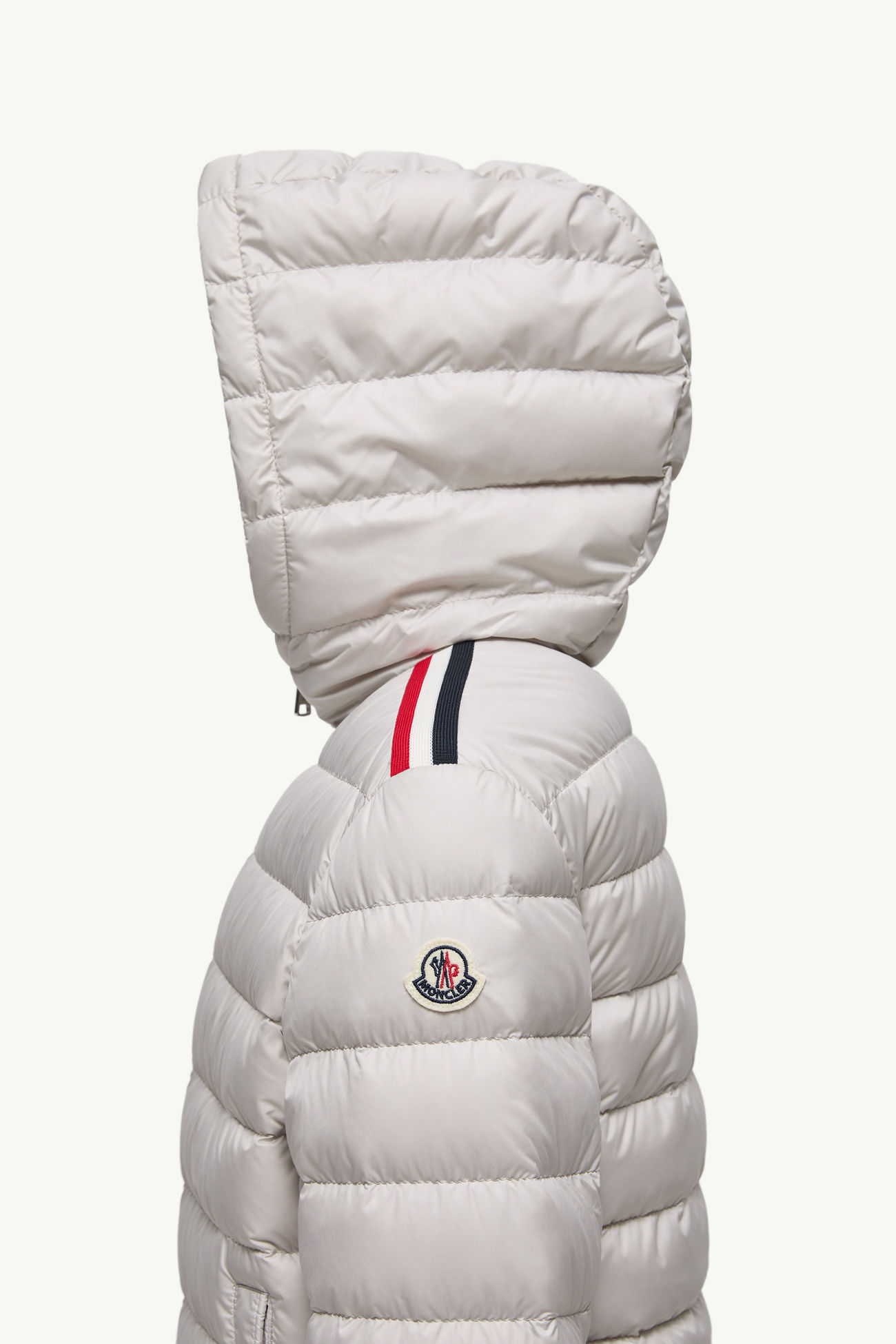 Donvar Hooded Down Jacket Boy Light Beige Moncler 1