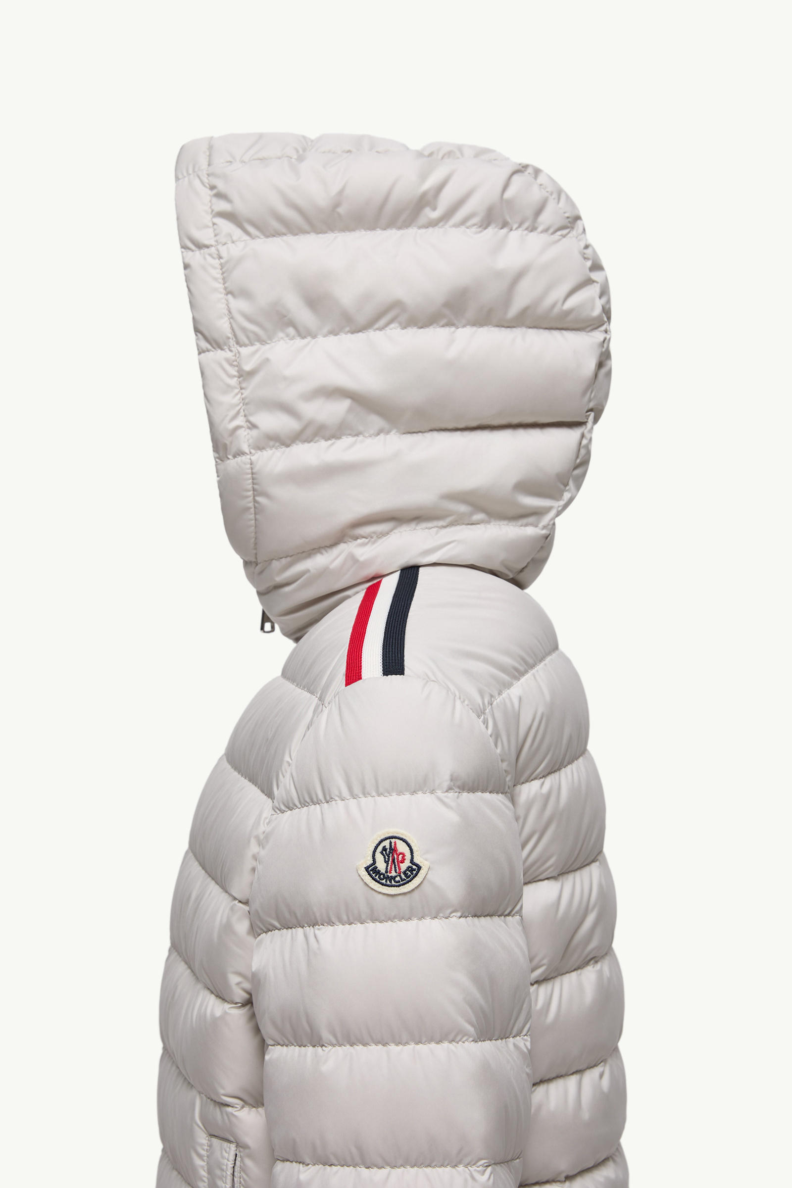 Donvar Hooded Down Jacket Boy Light Beige Moncler 1