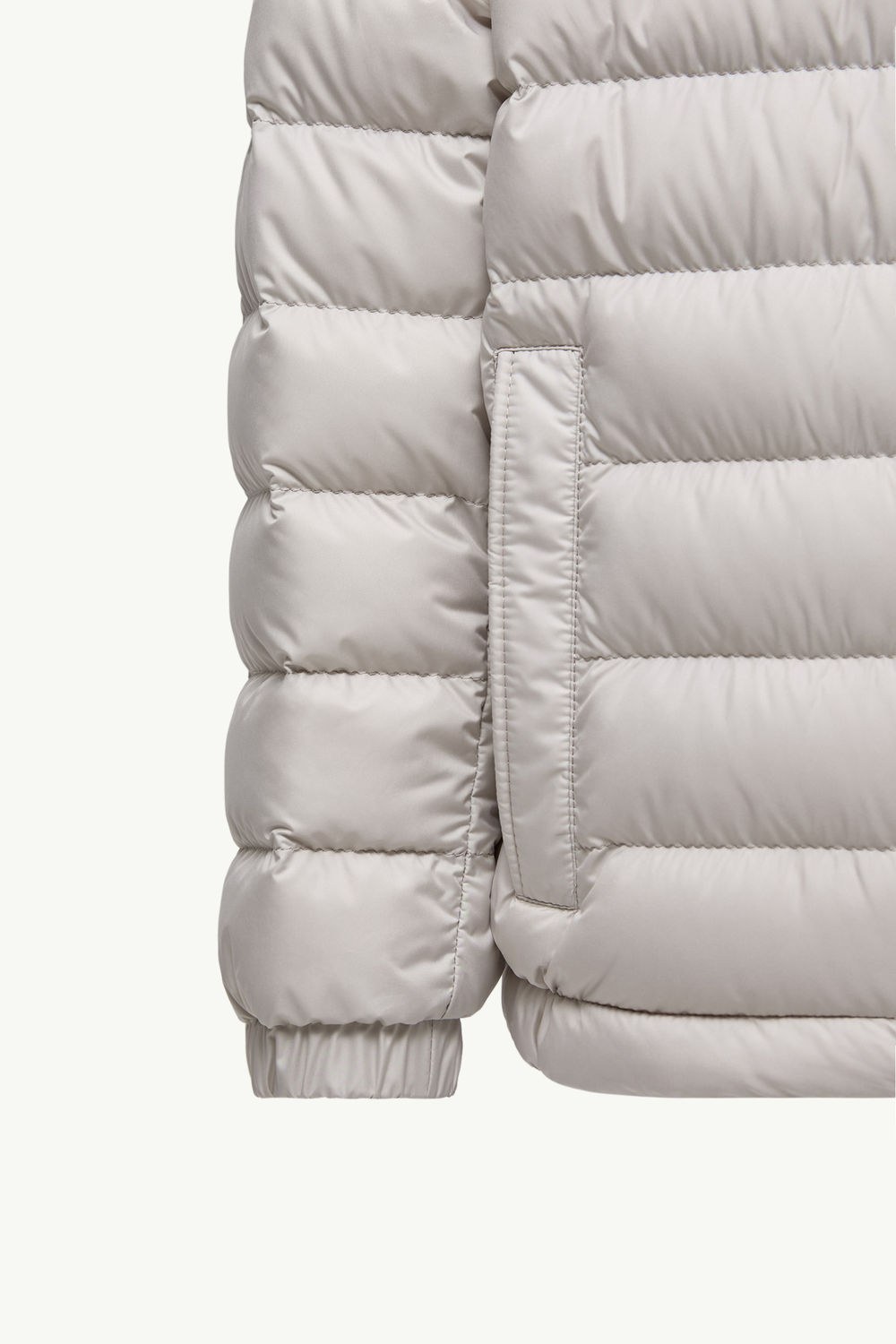 Donvar Hooded Down Jacket Boy Light Beige Moncler 3