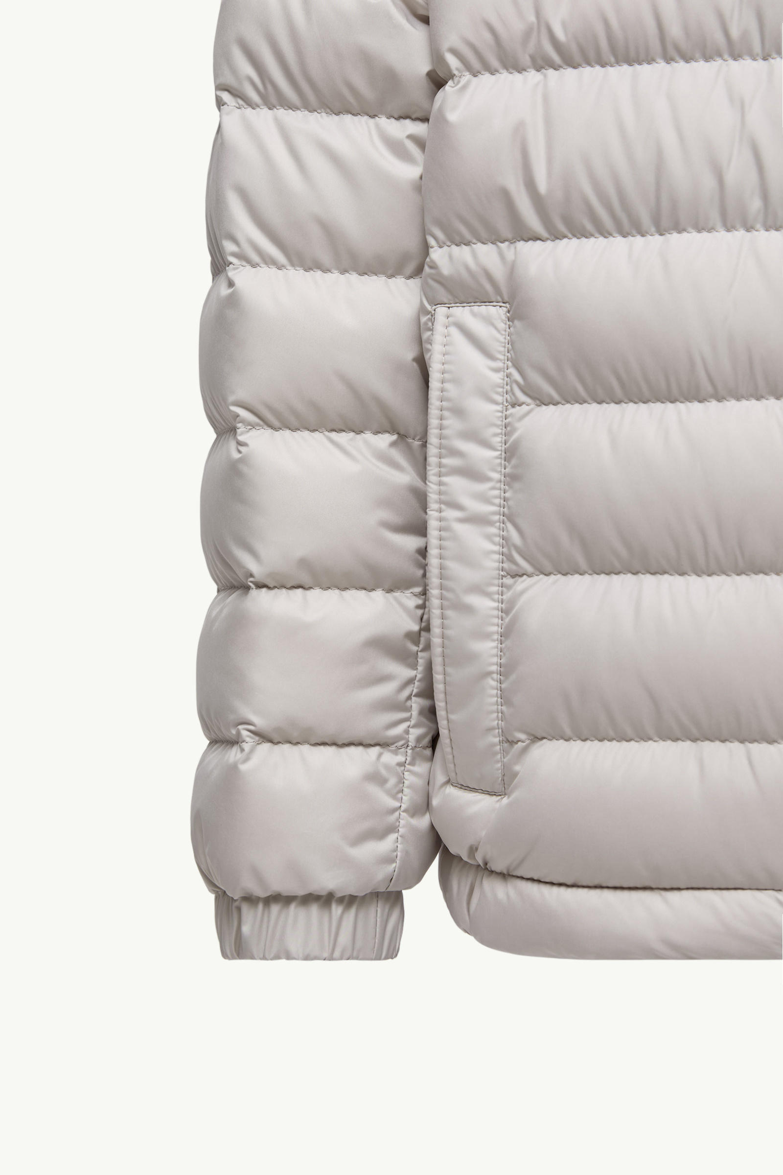 Donvar Hooded Down Jacket Boy Light Beige Moncler 3