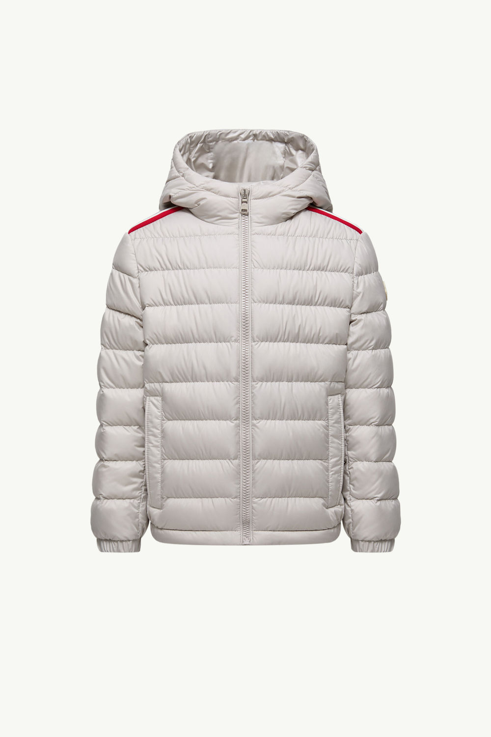 Donvar Hooded Down Jacket Boy Light Beige Moncler 0