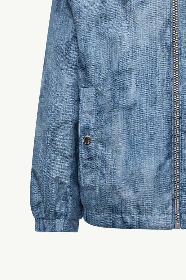 Seanle Kapuzenjacke mit Denim-Effekt Jungen Jeansblau Moncler 3