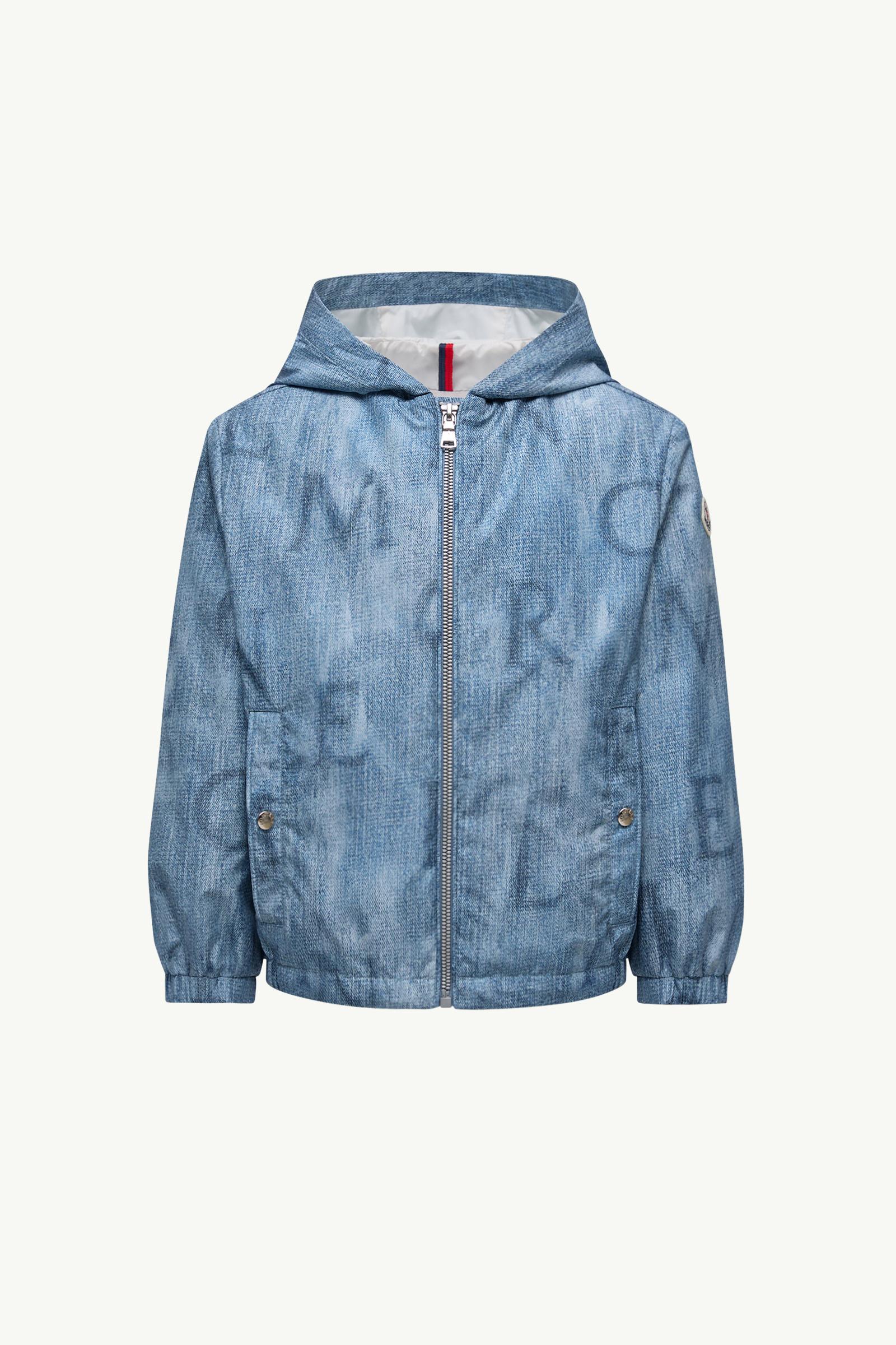 Seanle Denim-Effect Hooded Jacket_findInBoutique_image