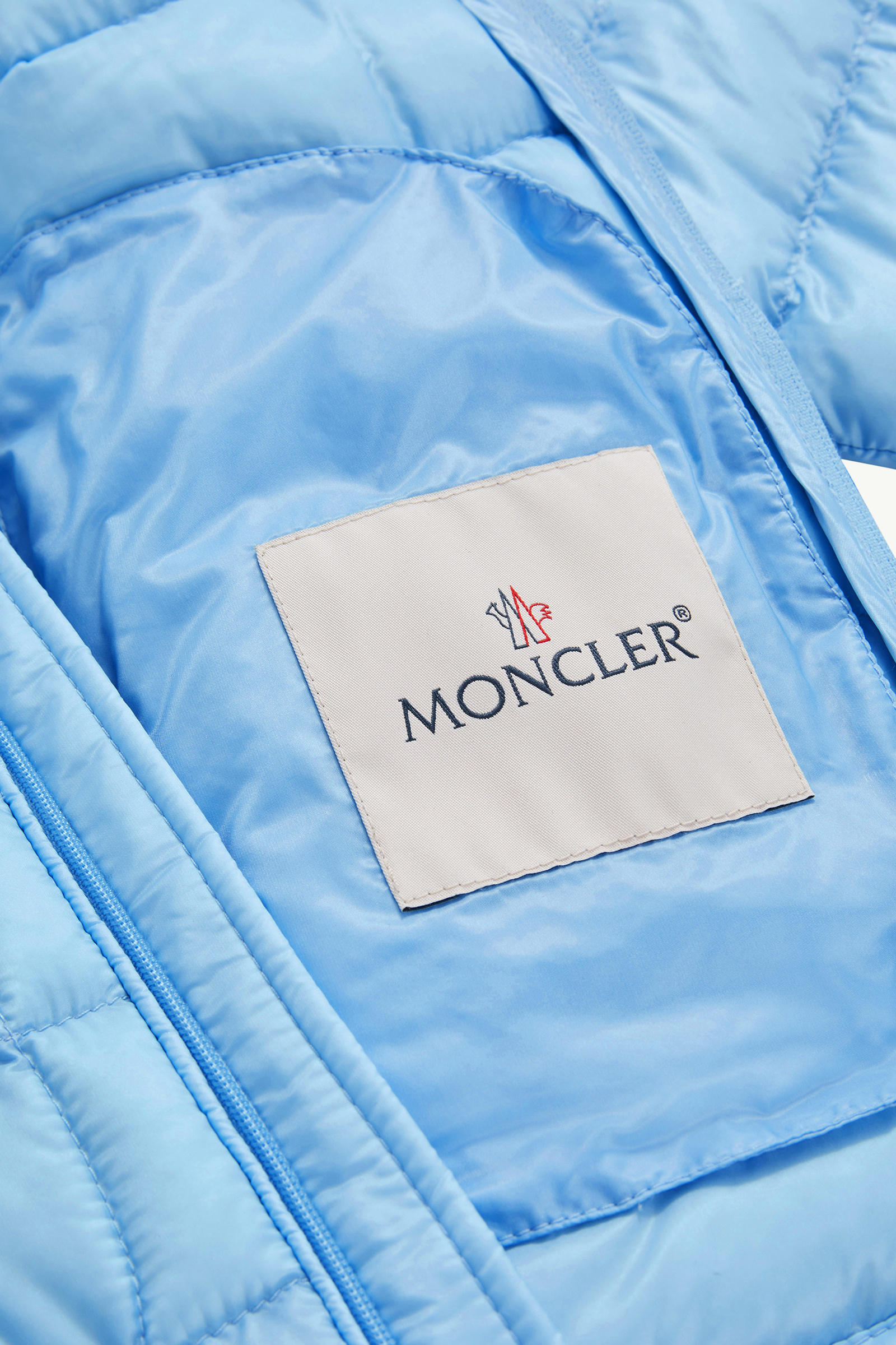 Acorus Packable Down Jacket Boy Light Blue Moncler 5