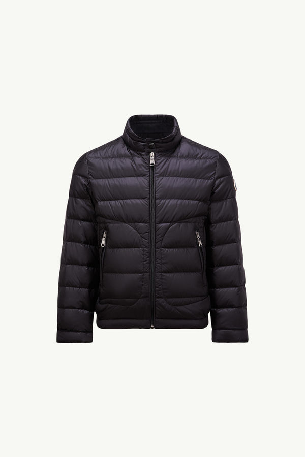 Acorus verstaubare Daunenjacke Jungen Schwarz Moncler 0