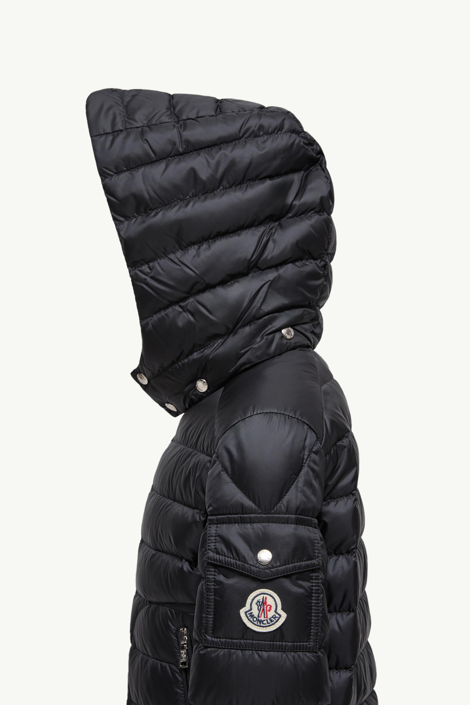 Plumífero con capucha Lauros Niño Negro Moncler 1