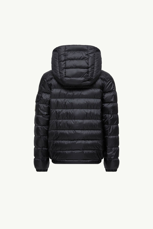 Lauros Hooded Down Jacket Boy Black Moncler 2