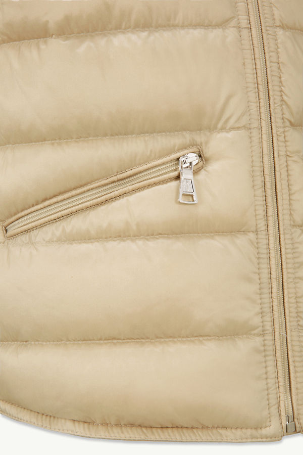 Gui Packable Down gilet Boy Beige Moncler 3