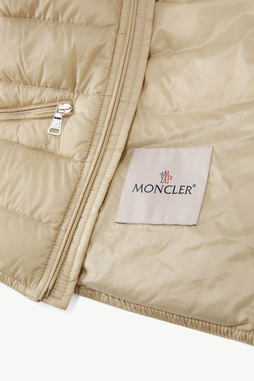 Doudoune sans manches Gui repliable Garçon Beige Moncler 4