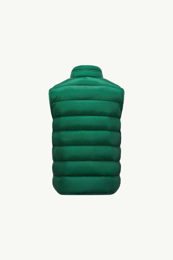 Doudoune sans manches Gui repliable Garçon Vert Émeraude Moncler 2