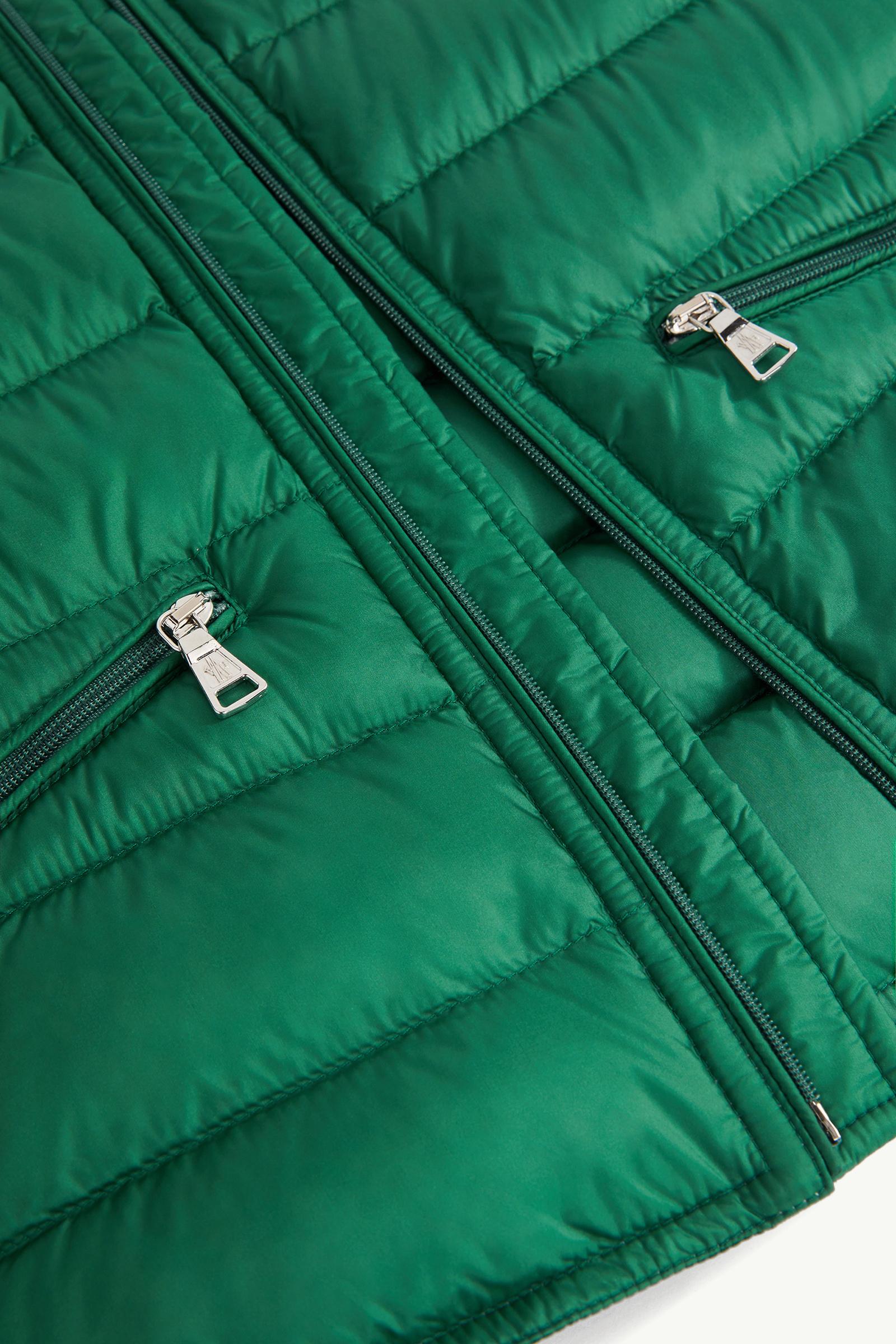 Emerald Green Gui Packable Down Vest - Down Jackets & Vests