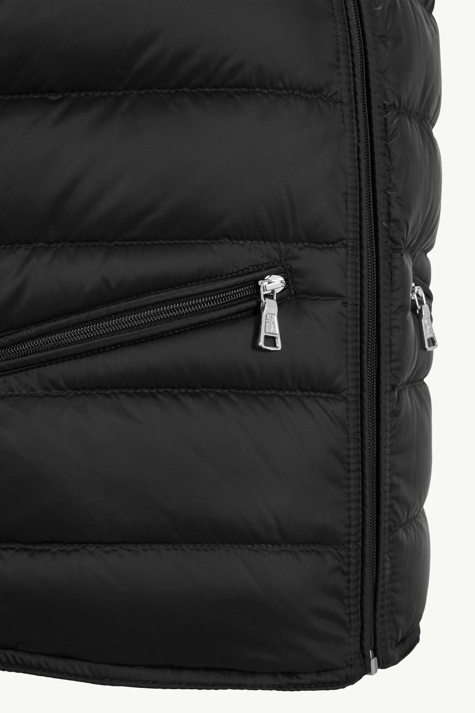 Gui Packable Down gilet Boy Black Moncler 2