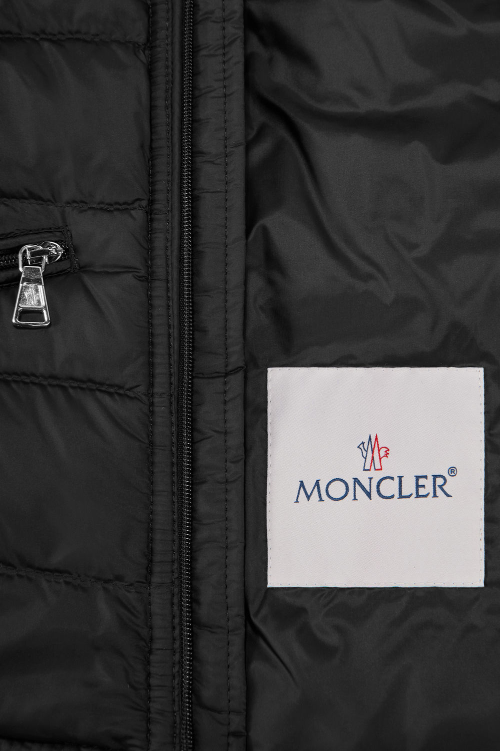 Gui Packable Down gilet Boy Black Moncler 3
