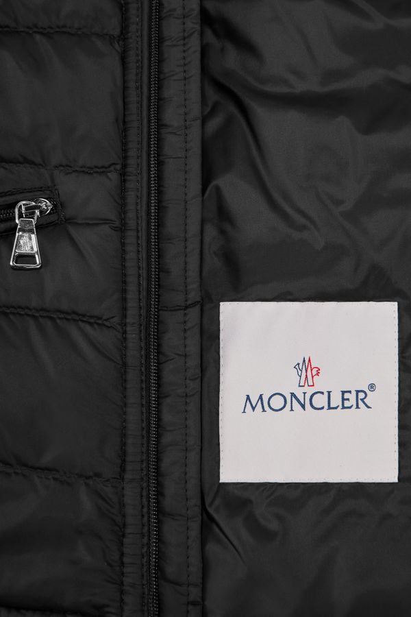 Gui Packable Down gilet Boy Black Moncler 3