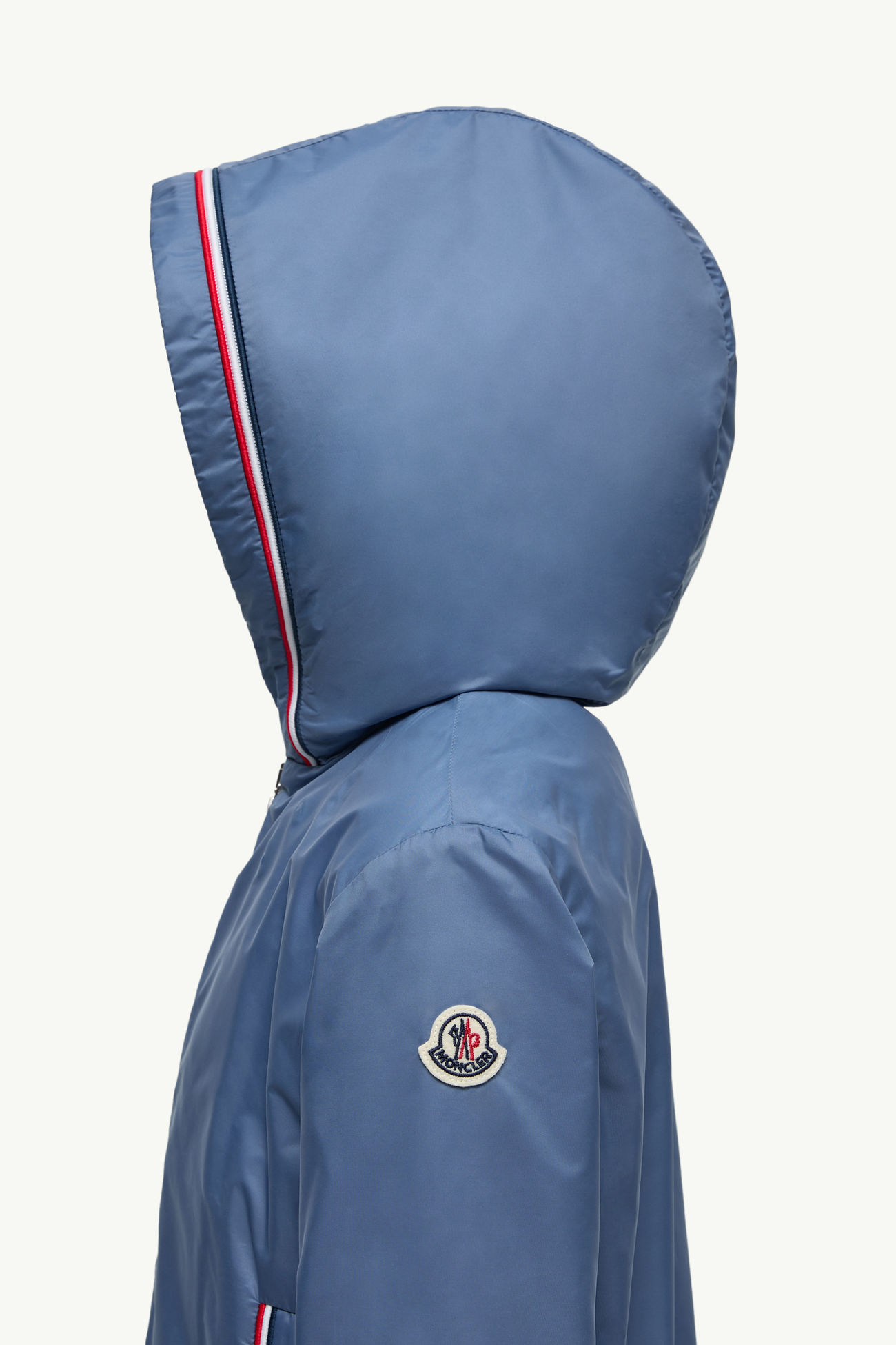 Giacca con cappuccio Granduc Bambino Blu Pastello Moncler 4