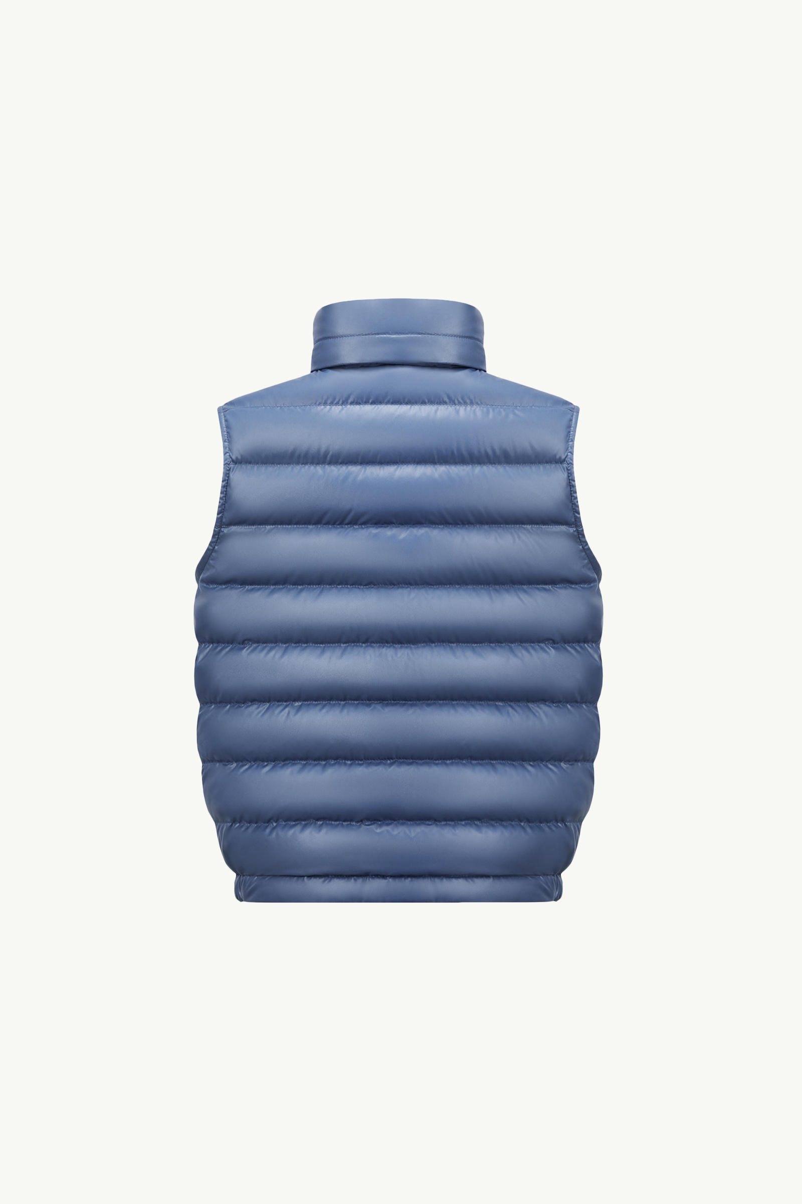 Apatou Hooded Down gilet Boy Pastel Blue Moncler 2