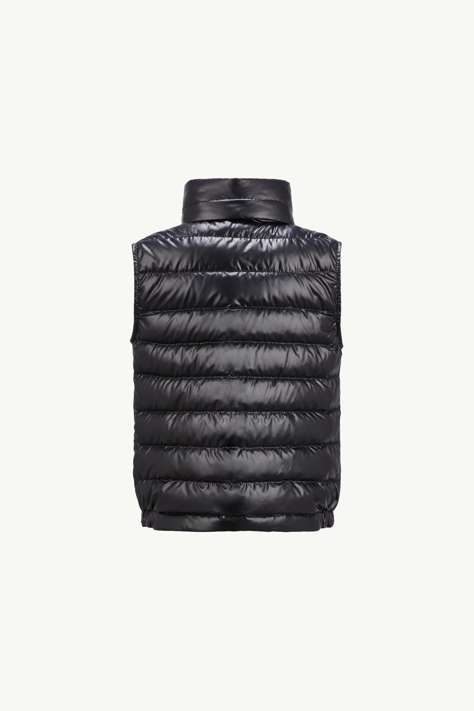 Apatou Hooded Down gilet Boy Night Blue Moncler 1