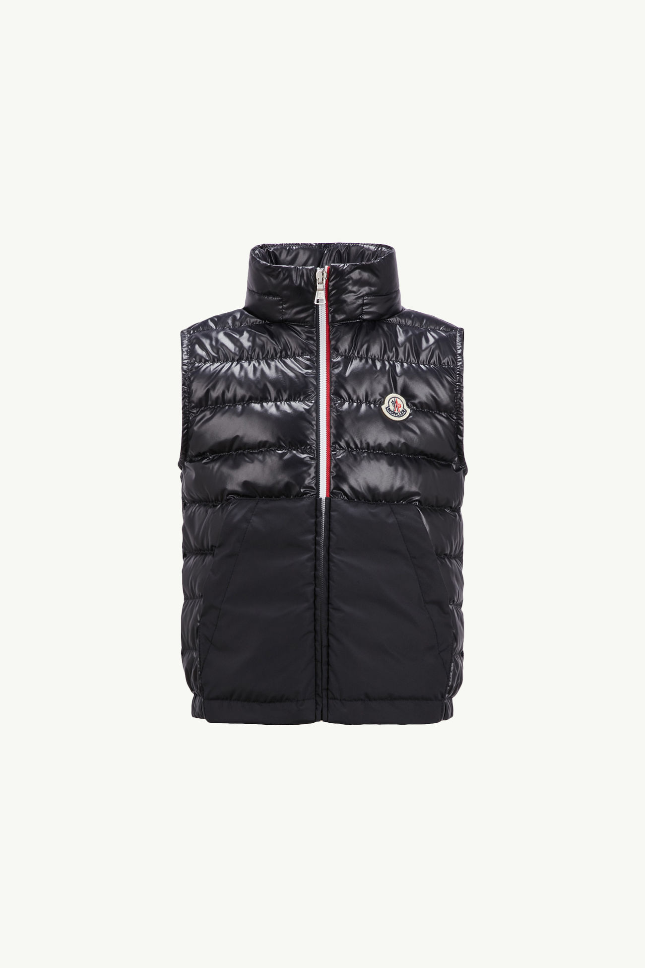 Apatou Hooded Down Vest Boy Night Blue Moncler 0