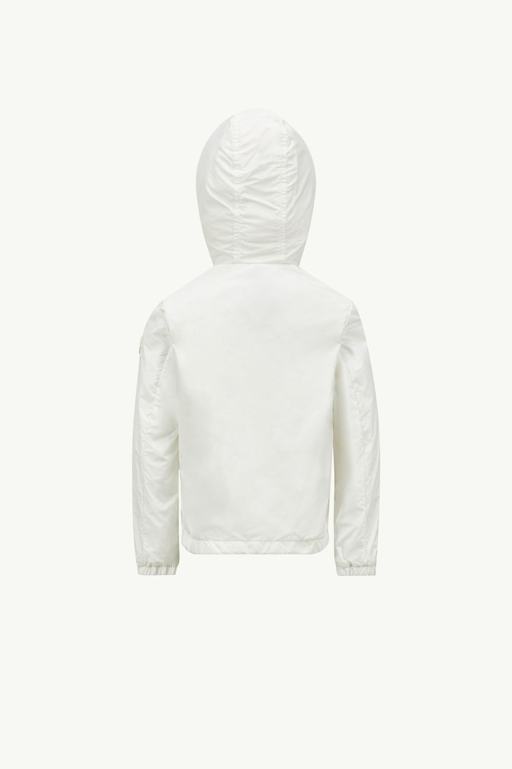New Urville Hooded Rain Jacket Boy White Moncler 1