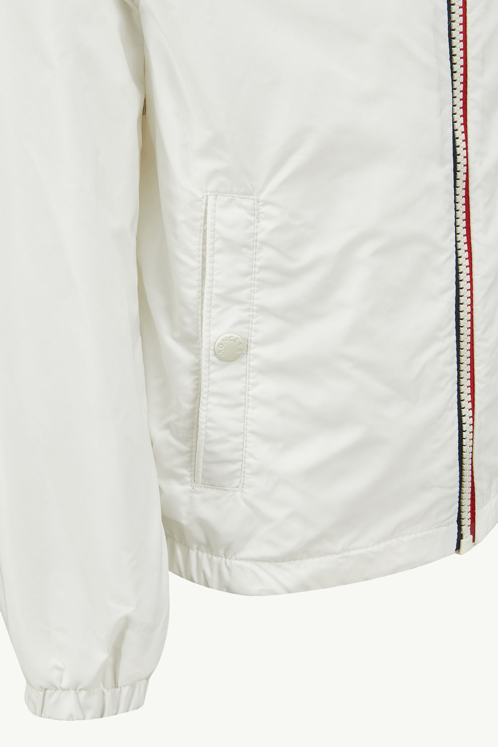 New Urville Hooded Rain Jacket Boy White Moncler 3