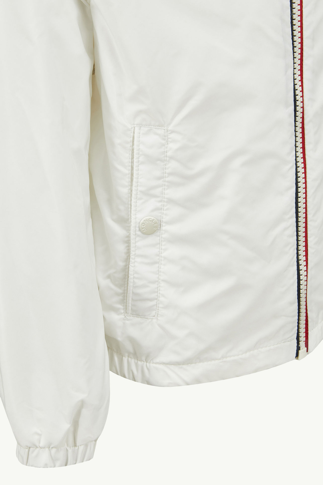 New Urville Hooded Rain Jacket Boy White Moncler 3